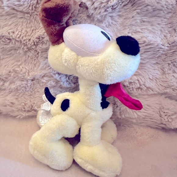 Plush Odie Dog Garfield Toy with Red Tongue - Picture 4 of 6